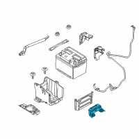 OEM 2013 Ford Fiesta Support Diagram - AE8Z-10A666-A