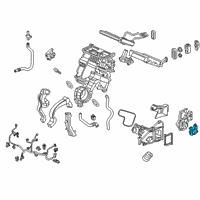 OEM Honda Ridgeline Motor Assembly, Mode Diagram - 79140-TZ5-A51