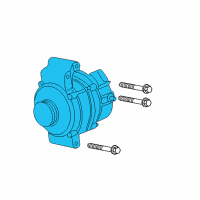 OEM 2007 Saturn Ion Alternator Diagram - 15781434