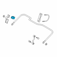 OEM Ford F-350 Super Duty Bushings Diagram - HC3Z-5484-J