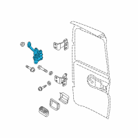 OEM 2020 Ram ProMaster City Check-Rear Door Diagram - 68336142AA