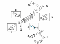 OEM 2011 Ford E-150 Mount Bracket Diagram - 6C2Z-5A246-AA