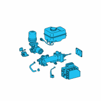 OEM Toyota Tundra Booster Assembly Diagram - 47050-0C020