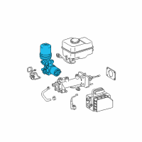 OEM 2012 Toyota Tacoma Pump Assembly Diagram - 47070-04020