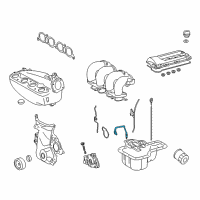 OEM Toyota Oil Pump Gasket Diagram - 15193-88600