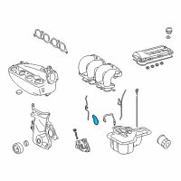 OEM 2003 Toyota Celica Inner Gasket Diagram - 11329-88600