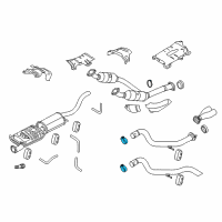 OEM 2010 Ford Expedition Mount Bracket Clamp Diagram - 2L1Z-5A231-AA