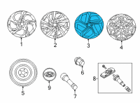 OEM Hyundai Tucson WHEEL ASSY-ALUMINIUM Diagram - 52910-N9300