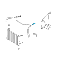 OEM 2010 Toyota Matrix Rear Hose Diagram - 16571-0H180