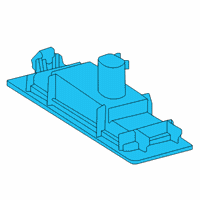 OEM 2020 Toyota GR Supra License Lamp Diagram - 81270-WAA01