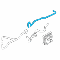 OEM 2019 Nissan Rogue Hose-Oil Cooler, Auto Transmission Diagram - 21631-4BA0A