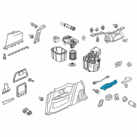 OEM 2012 Honda Odyssey Holder, Driver Side Cup (Truffle) Diagram - 84661-TK8-A01ZB