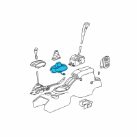 OEM Chrysler Automatic Transmission Shift Indicator Diagram - QF251BTAB