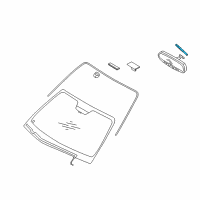 OEM Hyundai Sonata Cover-Wire Homelink Diagram - 85110-3E100