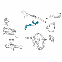 OEM 2015 Toyota Corolla Tube Assembly Diagram - 17361-37100