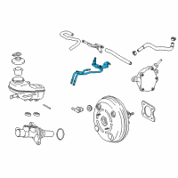 OEM 2016 Toyota Corolla Tube Assembly Diagram - 17361-37100