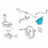 OEM 2016 Toyota Corolla Vacuum Pump Diagram - 29300-0T010