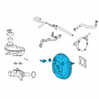 OEM 2018 Toyota Corolla Power Booster Diagram - 44610-02630