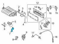 OEM 2022 Hyundai Elantra Hose Assembly-PCV Diagram - 28912-2J303
