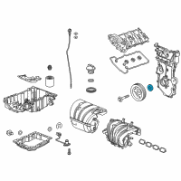 OEM GMC Canyon Front Seal Diagram - 12626923