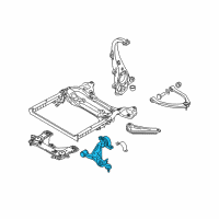 OEM 2009 Infiniti M45 Transverse Link Complete, Right Diagram - 54500-EG01C