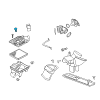 OEM Buick Regal Air Mass Sensor Bolt Diagram - 13306966