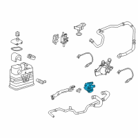 OEM 2014 GMC Terrain Valve Asm-Secondary Air Injection Check Diagram - 12639108