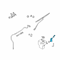 OEM 2002 Kia Sedona Motor Assembly Diagram - 0K55467483