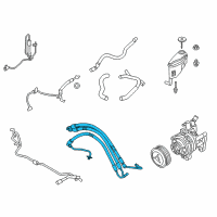 OEM 2014 BMW 650i Dynamic Drive Expansion Hose Diagram - 32-41-6-853-947