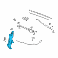 OEM 2019 Acura RDX TANK WASHER (2.5L) Diagram - 76841-TJB-A01