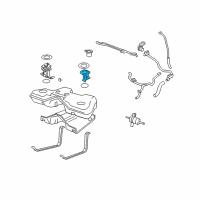 OEM 2007 Mercury Montego Fuel Pump Diagram - 6G1Z-9275-A