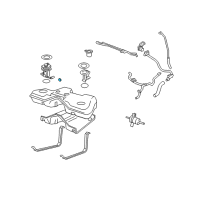OEM 2007 Mercury Montego Filler Hose Clamp Diagram - -W525936-S300