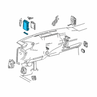 OEM 2019 Lexus ES300h Block Assembly, INSTRUME Diagram - 82730-33Q30