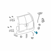 OEM Ford Excursion Check Arm Diagram - YC3Z-7844100-AA