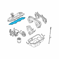 OEM 1997 Infiniti QX4 Gasket Rocker Cover Diagram - 13270-V5000