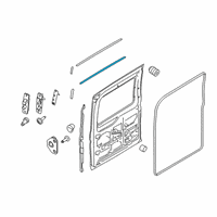 OEM Ford Transit-350 HD Upper Weatherstrip Diagram - CK4Z-6151401-E