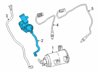 OEM 2022 BMW X3 Vent Pipe With Dust Filter Diagram - 16-13-7-404-081