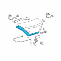 OEM 2006 Toyota Avalon Weatherstrip Diagram - 64461-AC030