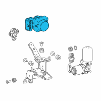 OEM 2019 Toyota Avalon ABS Control Unit Diagram - 44050-33650