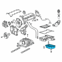 OEM 2017 Jeep Grand Cherokee Pan-Engine Oil Diagram - 68229367AA