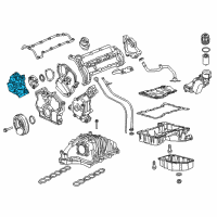 OEM 2016 Ram 1500 Housing-Chain Case Diagram - 68229362AA