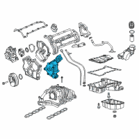 OEM 2017 Jeep Grand Cherokee Pump-Engine Oil Diagram - 68489996AA