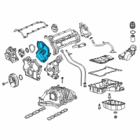 OEM Jeep Grand Cherokee Housing-Chain Case Diagram - 68289934AA