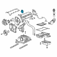 OEM 2016 Ram 1500 Oil Filler Diagram - 68470592AA