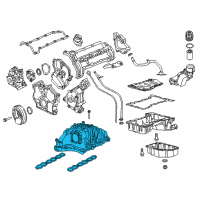 OEM 2017 Jeep Grand Cherokee Manifold-Engine Intake Diagram - 68492577AA