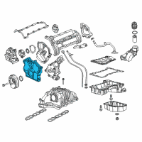 OEM Jeep Cover-Chain Case Diagram - 68147512AB
