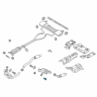 OEM 2017 Ford Fusion Bracket Mount Bolt Diagram - -W713929-S439
