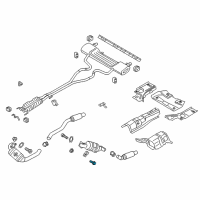 OEM 2017 Lincoln Continental Bracket Mount Bolt Diagram - -W713929-S439