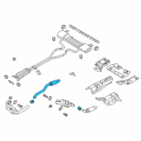 OEM 2017 Ford Fusion Flex Tube Diagram - GD9Z-5G203-B