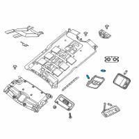 OEM 2018 Nissan NV1500 Bulb Diagram - 26282-1PA0A